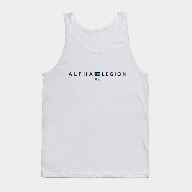 Alpha Legion XX Tank Top by Exterminatus